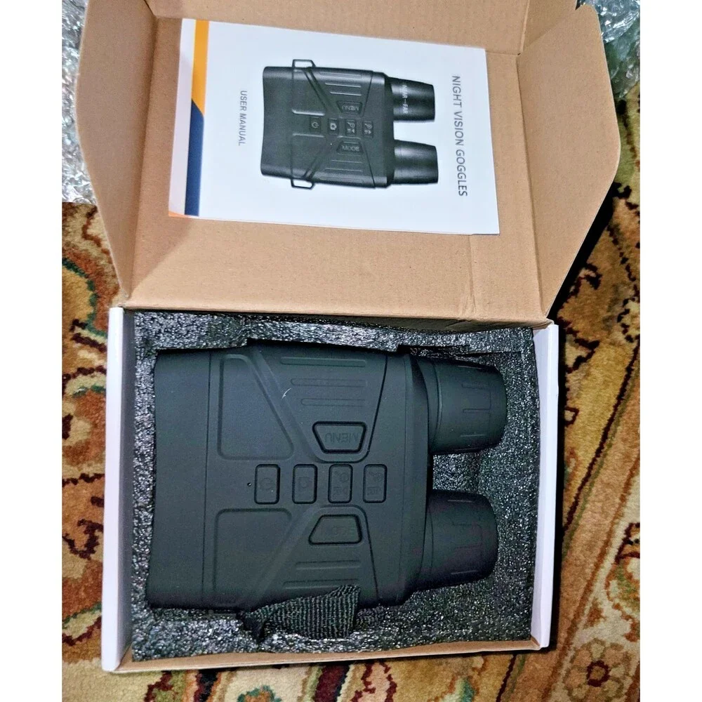 NEW 36MP 4K UHD Night Vision Goggles w/ 32GB Memory Card NEW/ Open-Box Yoziaaoa